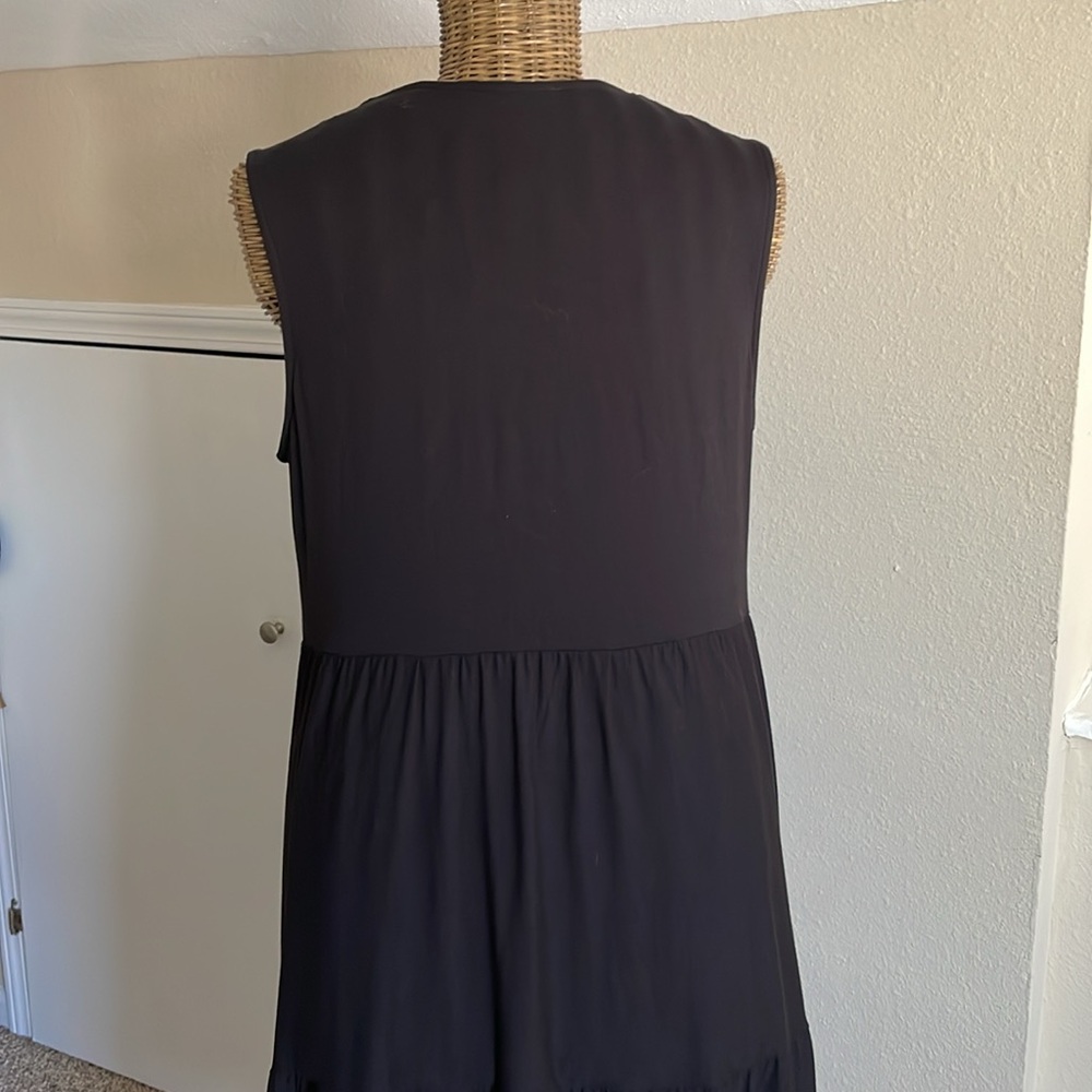 Joseph Ribkoff Black Sleeveless Midi Dress - Picture 7 of 9